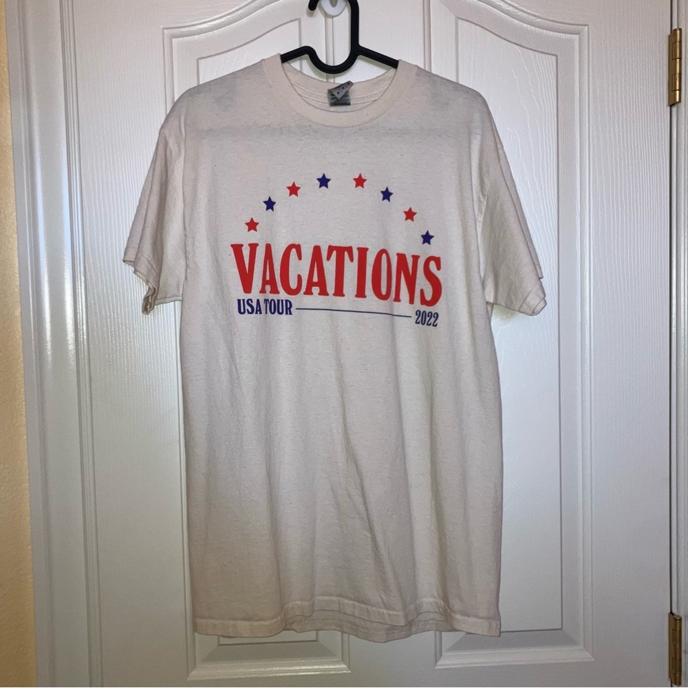 Vacations Band 2022 concert T-shirt